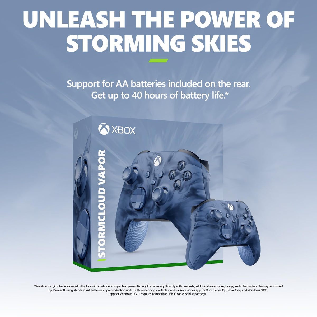 Microsoft Wireless Controller for Xbox Series X/S Stormcloud Vapor Special Edition Wholesale Supply