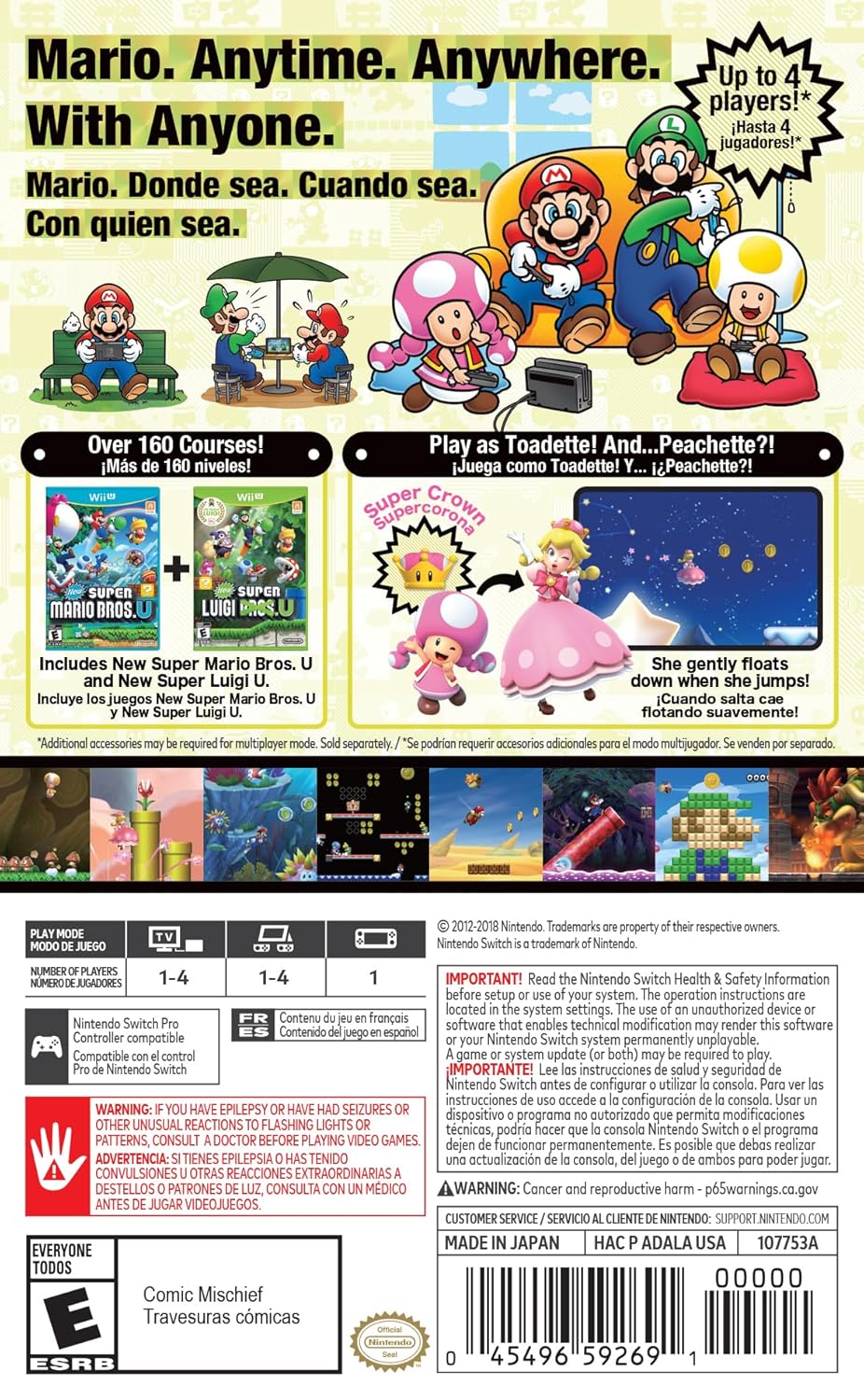 Nintendo Switch Game - Super Mario Bros. U Deluxe Wholesale Supply