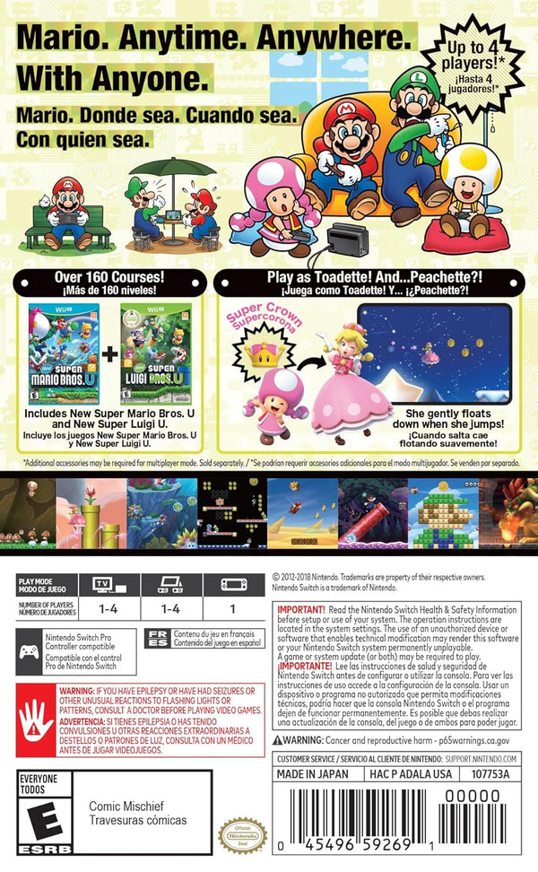 Nintendo Switch Game - Super Mario Bros. U Deluxe Wholesale Supply