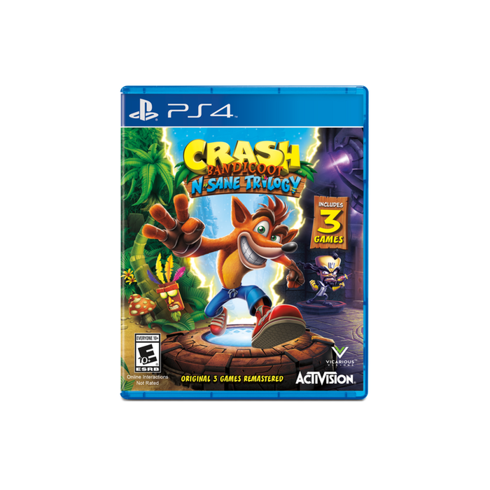 PS4 Game CD Crash Bandicoot N. Sane Trilogy Used Wholesale Supply