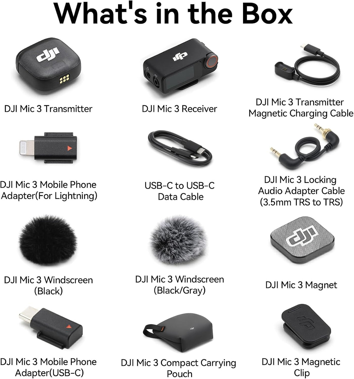DJI Mic 3 Bundle (1 TX + 1 RX)