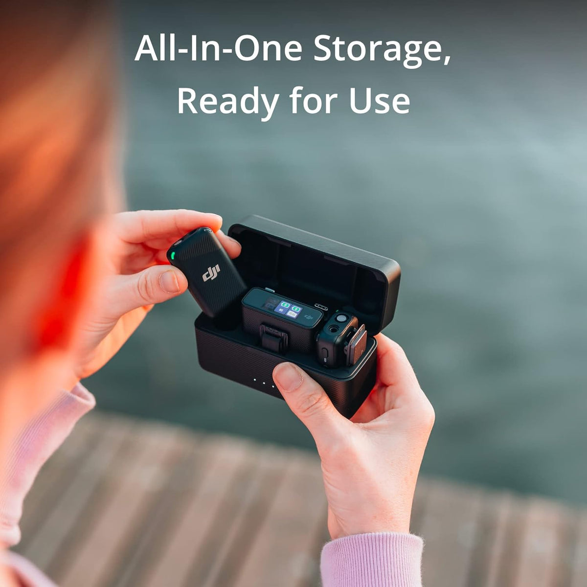 DJI Mic (2 TX + 1 RX + Charging Case)
