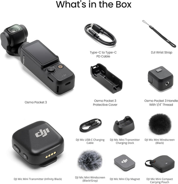 DJI Osmo Pocket 3 Vlog Combo