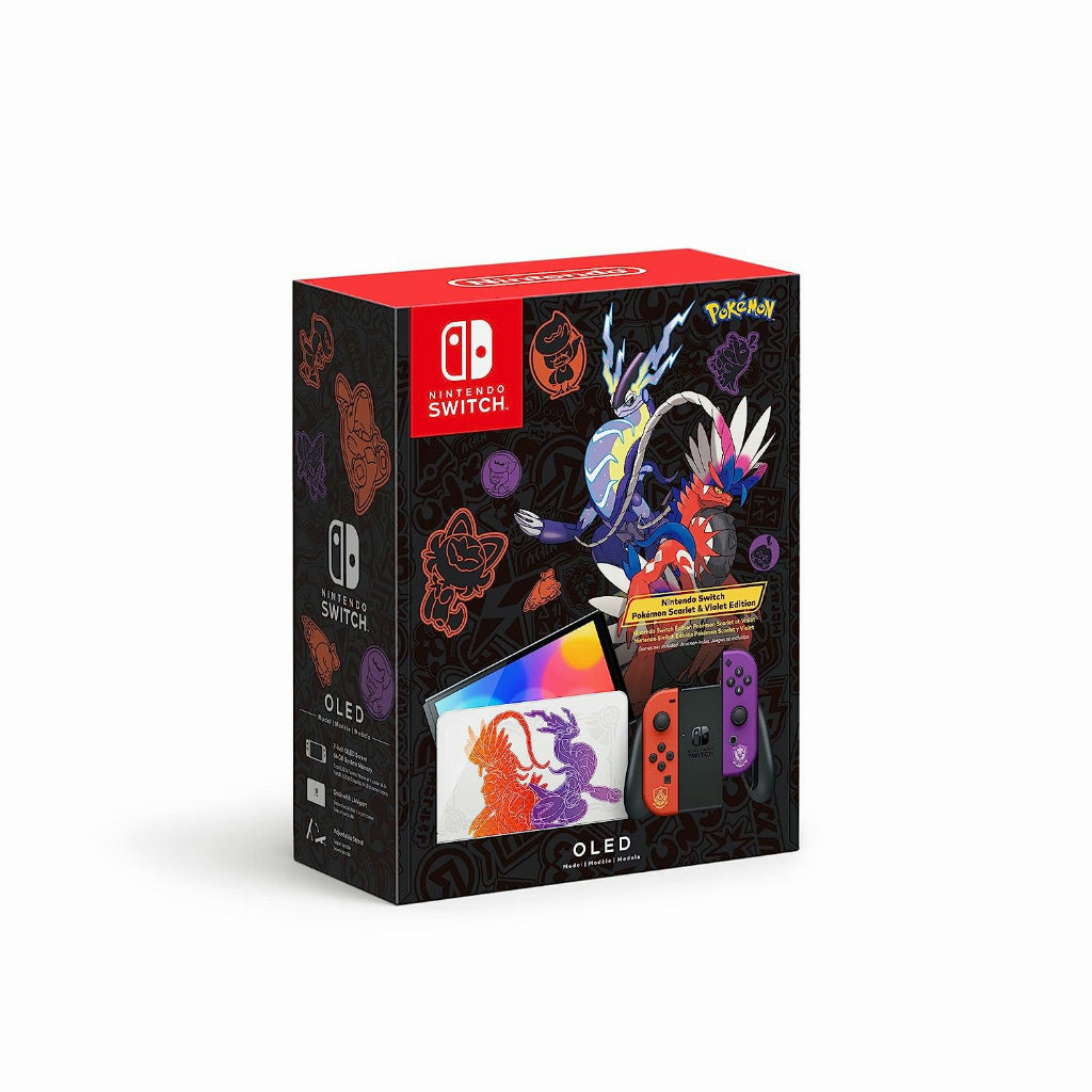 Nintendo Switch OLED Model Pokémon Scarlet & Violet Edition Console Wholesale Supply