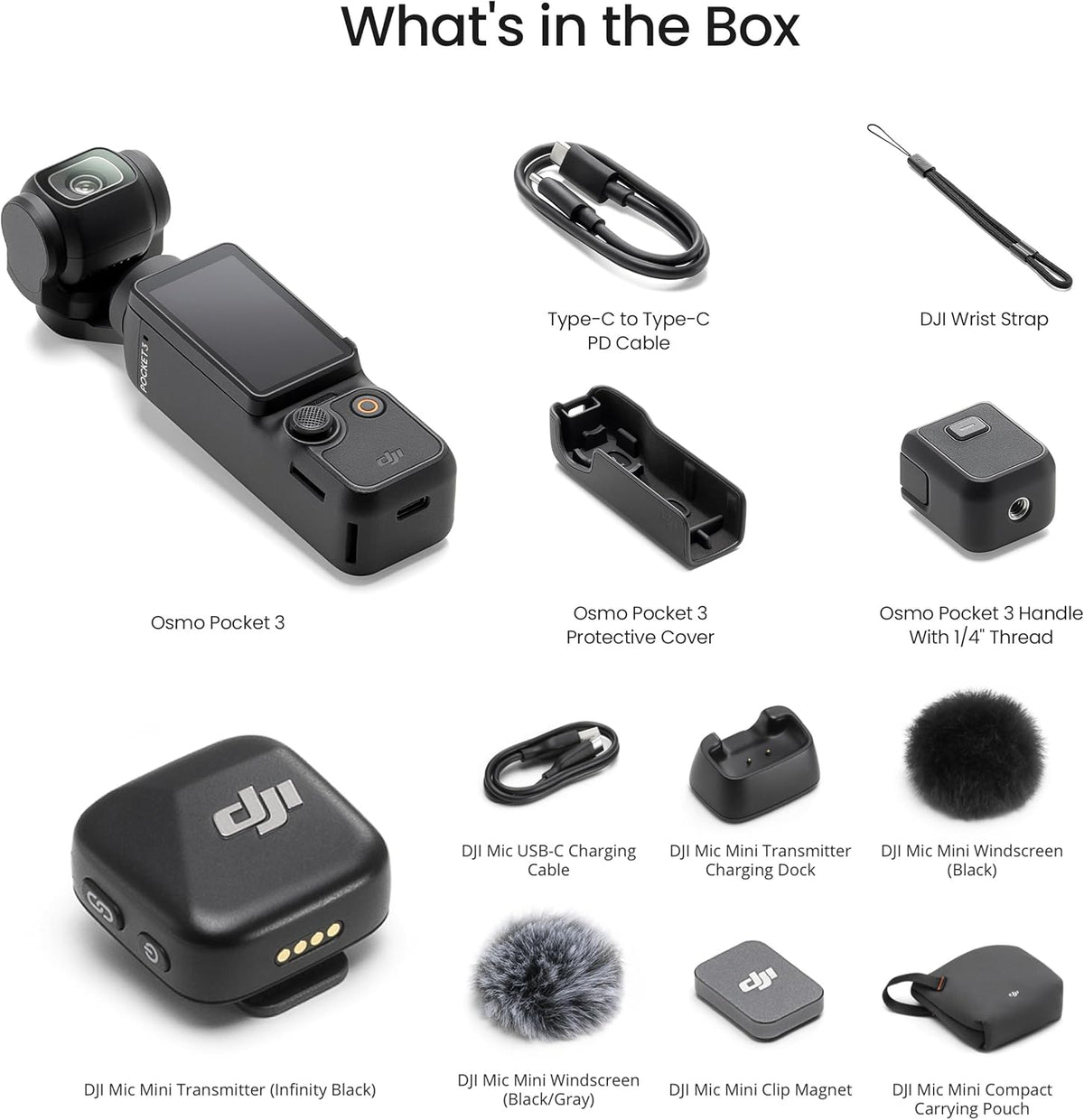 DJI Osmo Pocket 3 Vlog Combo