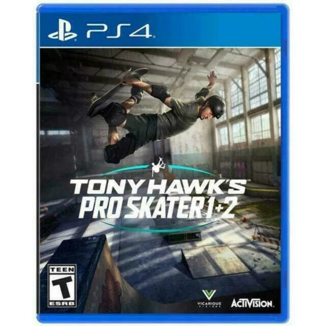 PS4 Game CD Tony Hawk's Pro Skater 1 + 2 Used Wholesale Supply